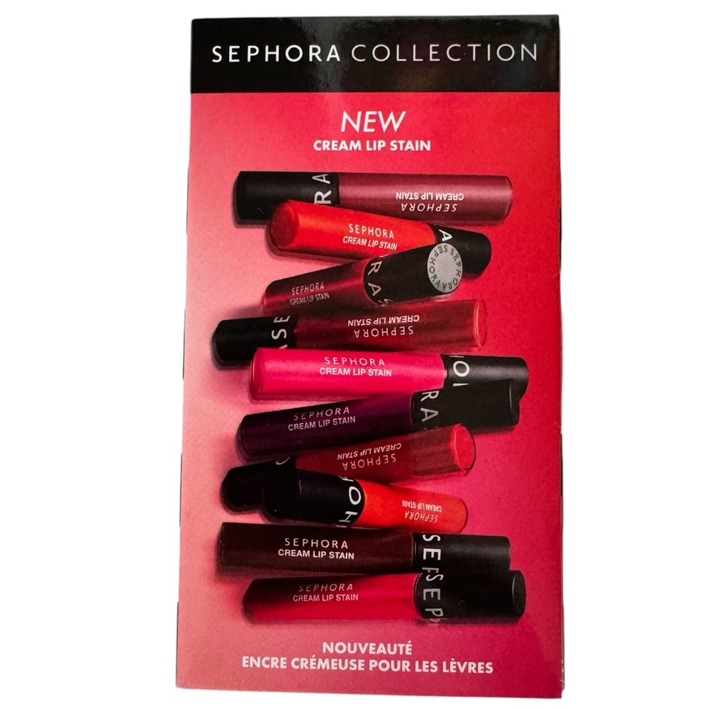 Sephora Collection Cream Lip Stain in Always Red and Marvelous Mauve